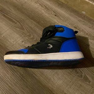 Blue and black SHAQs